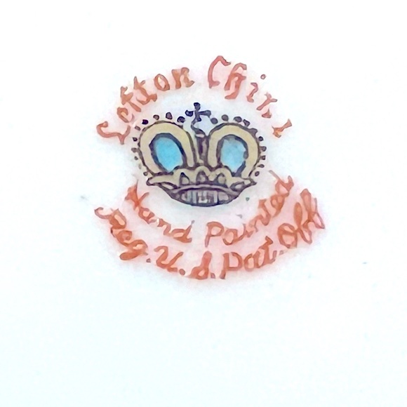 4 Lefton China Hand Painted Rose Decorative Plate 4 Different Roses Plates - Picture 5 of 5